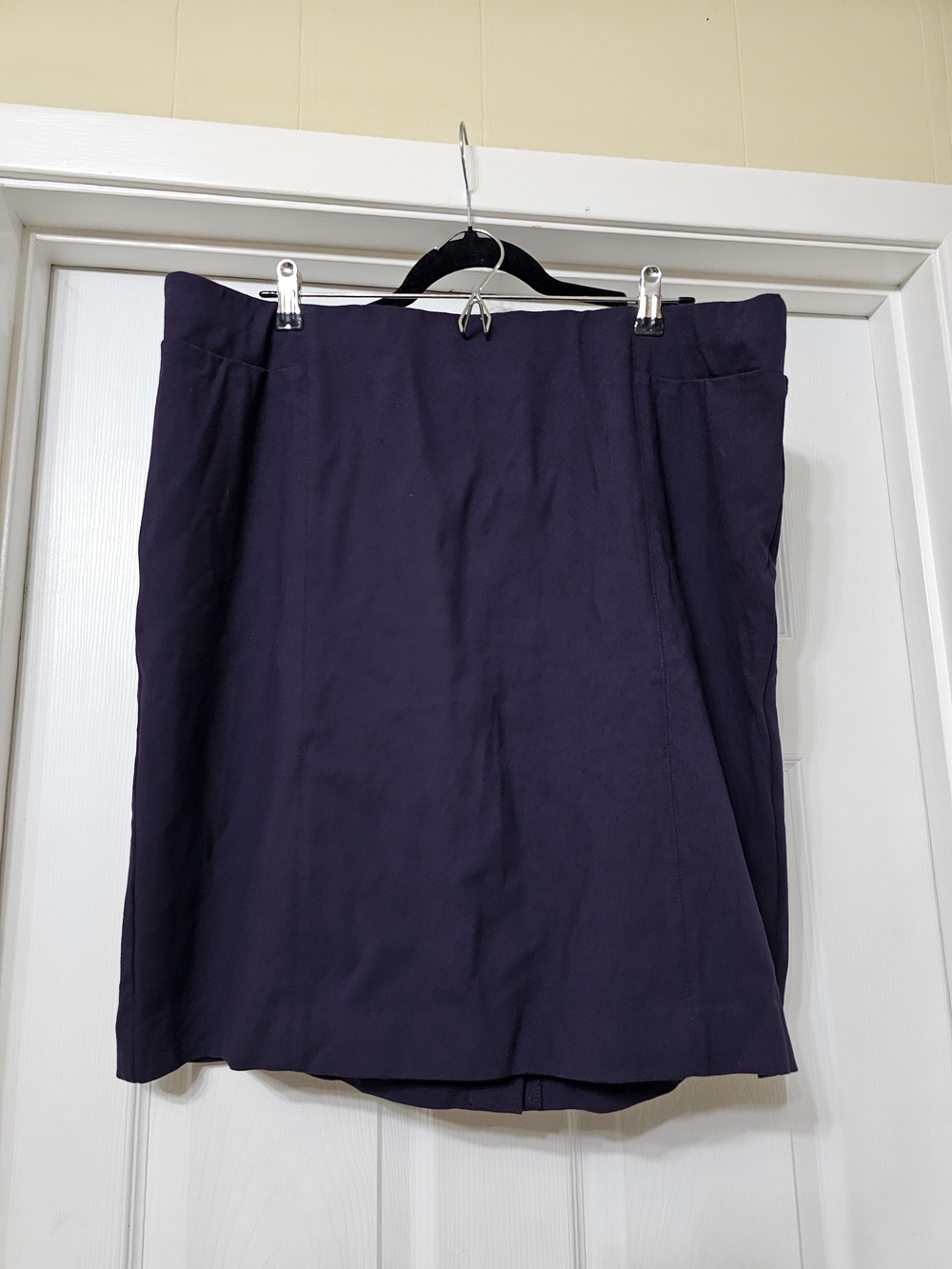 J. Jill Deep Navy Pencil Skirt